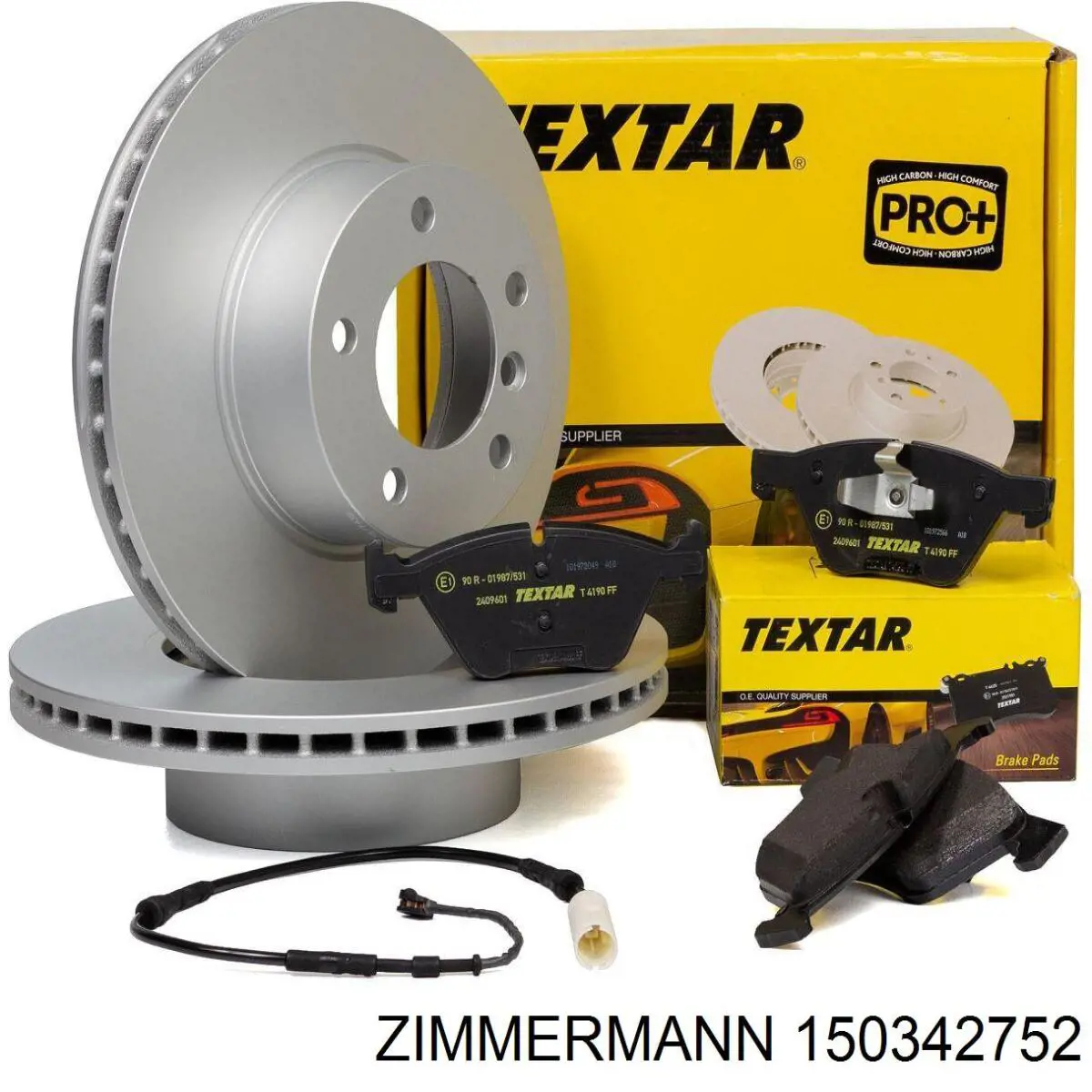 Disco de freno 150342752 Zimmermann