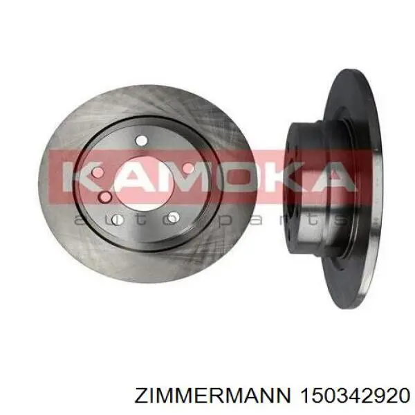 Disco de freno trasero Zimmermann 150342920 precio, desde 30,56 EUR