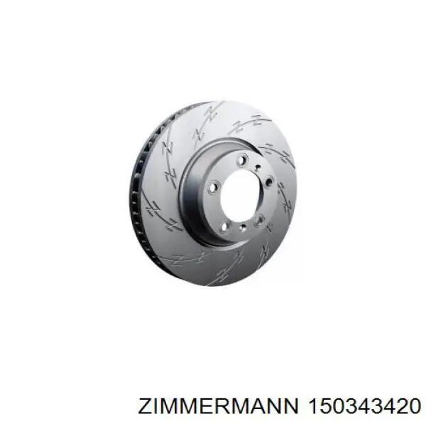 Disco de freno 150343420 Zimmermann