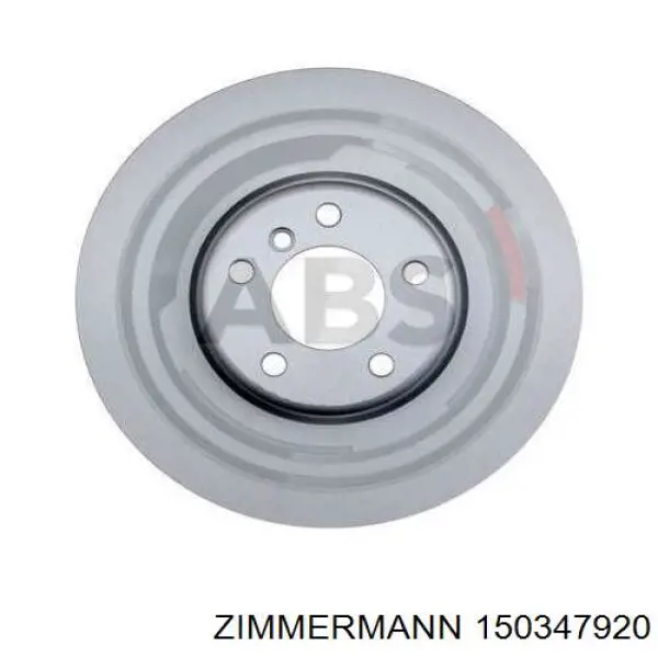Disco de freno 150347920 Zimmermann