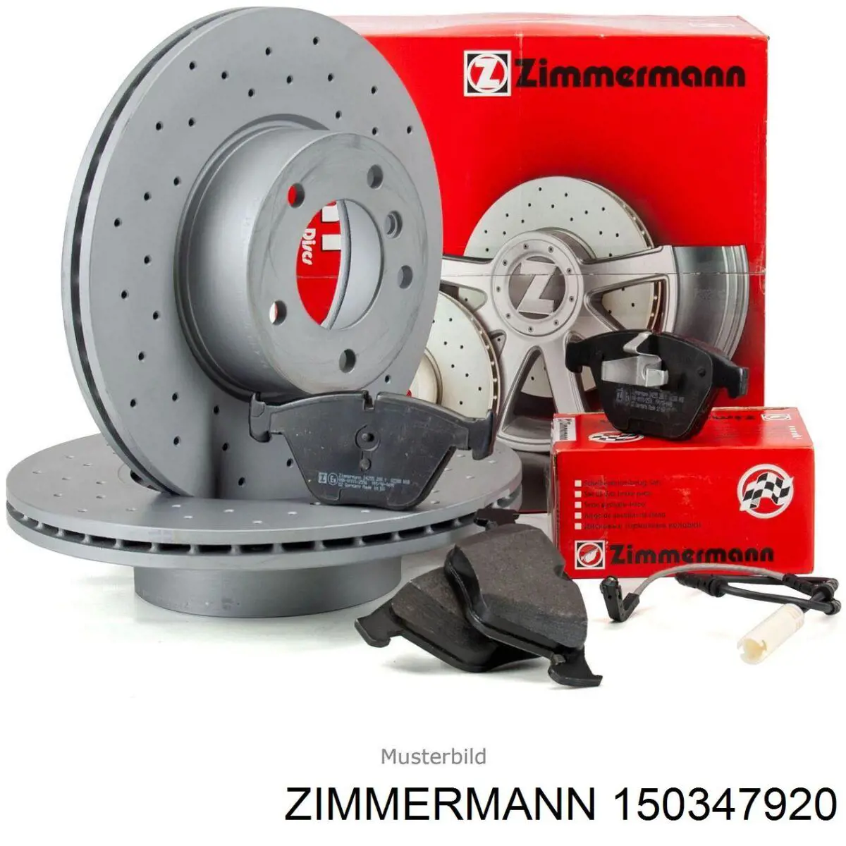 Frenos delanteros Zimmermann 150347920 precio, desde 110,90 EUR