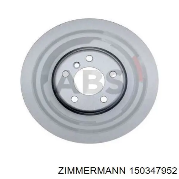 150.3479.52 Zimmermann disco de freno delantero