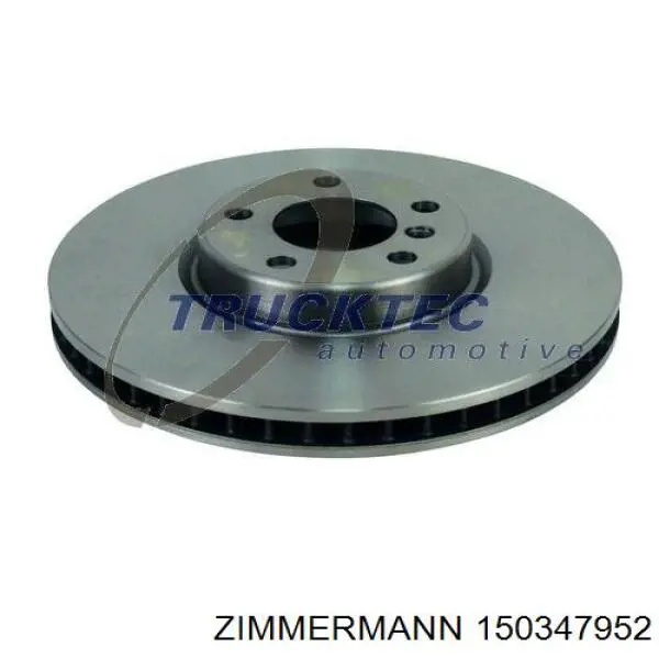 Disco de freno 150347952 Zimmermann