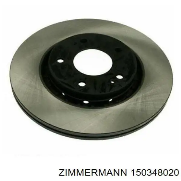 Disco de freno trasero 150348020 Zimmermann