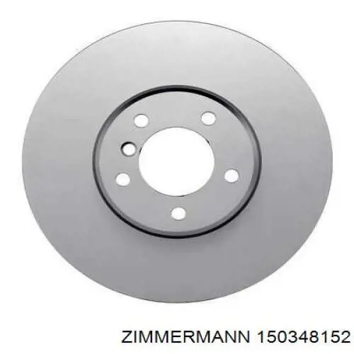 150348152 Zimmermann disco de freno delantero