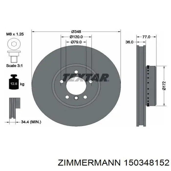 150348152 Zimmermann Discos