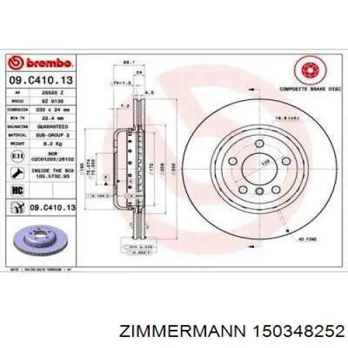 150348252 Zimmermann Discos