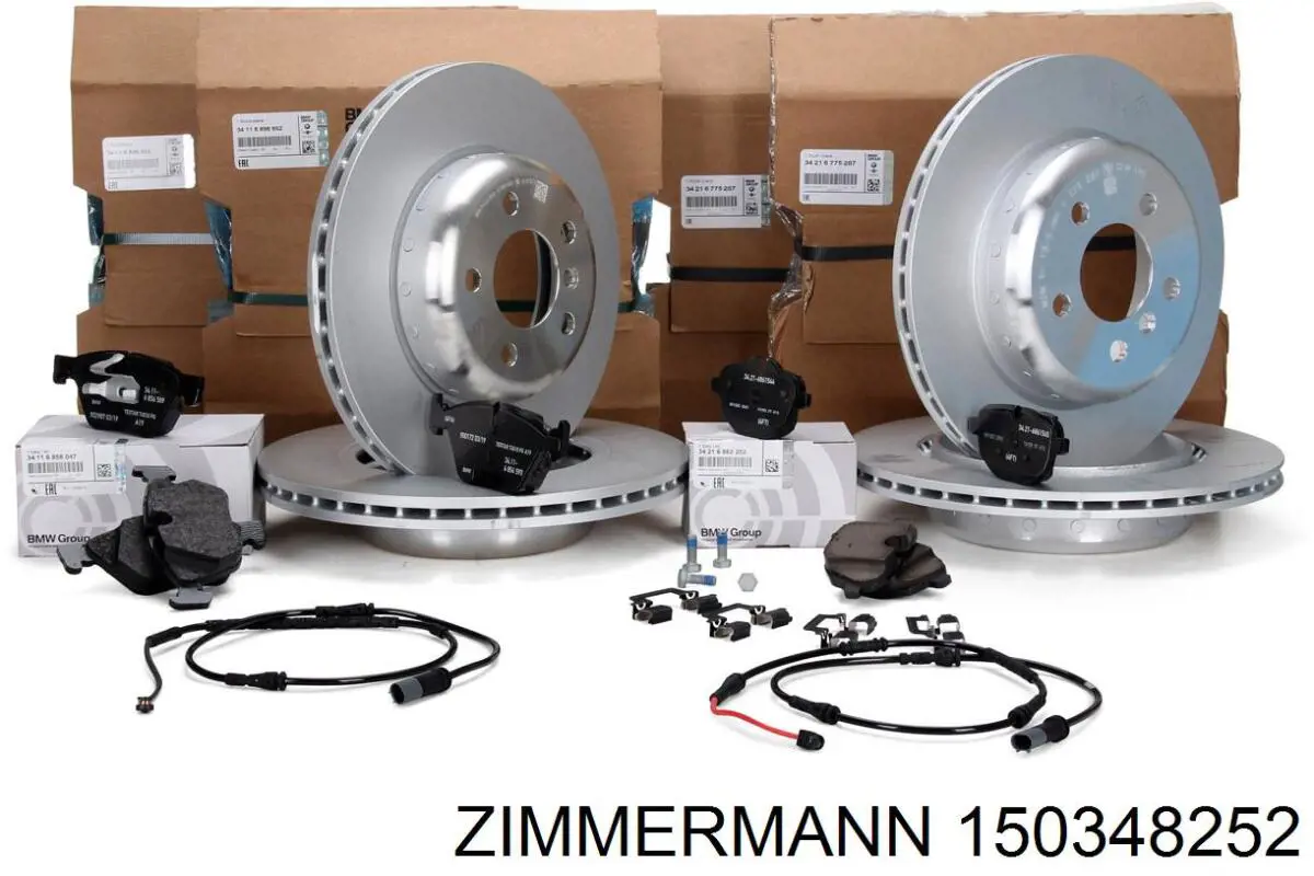 Disco de freno 150348252 Zimmermann