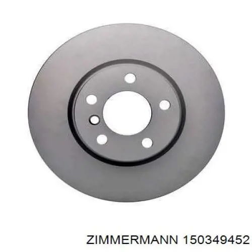 Disco de freno 150349452 Zimmermann