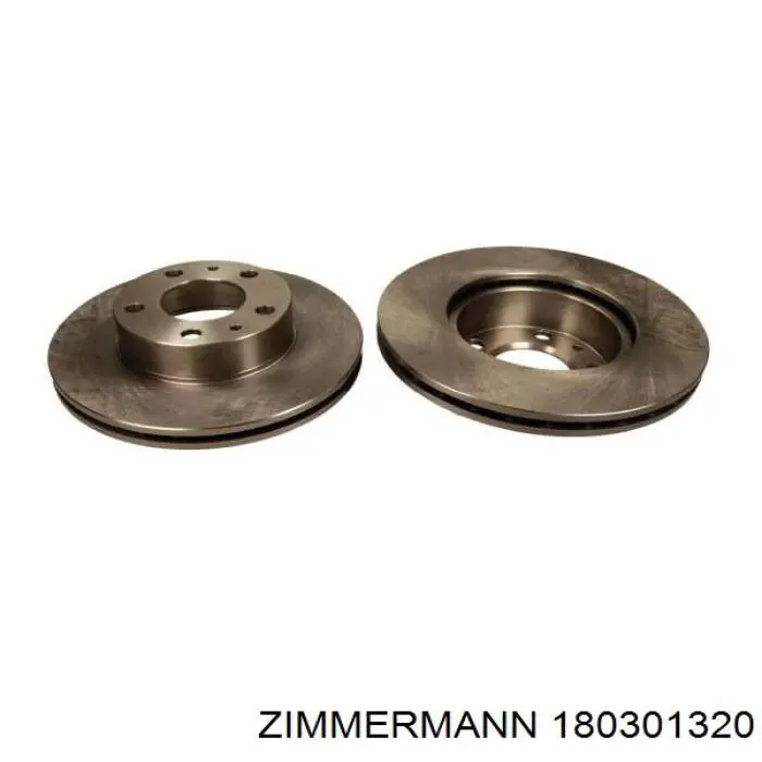 180301320 Zimmermann disco de freno delantero