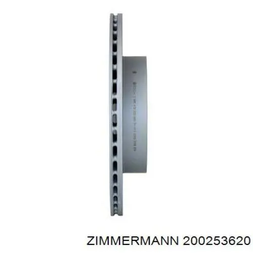 200253620 Zimmermann Freno de disco trasero