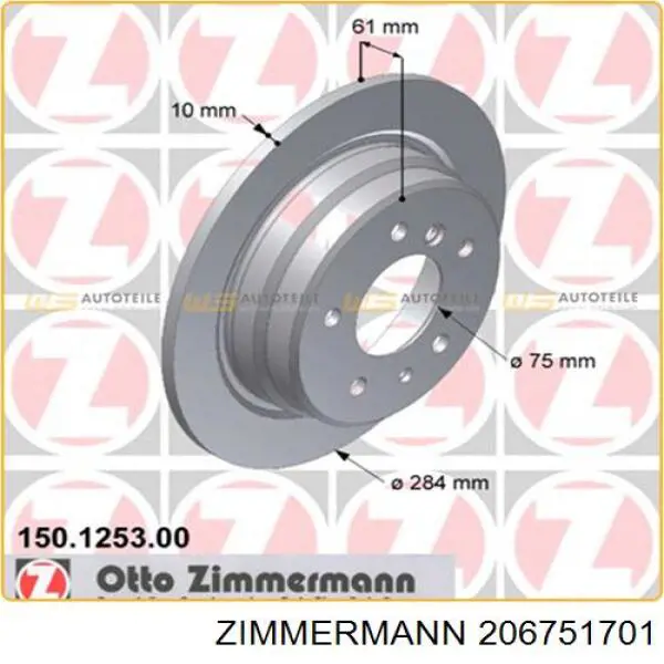 Pastillas de freno traseras BMW 5 E28