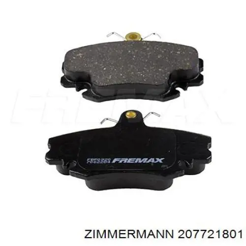 Pastillas de freno delanteras Peugeot 205 2 20A, C