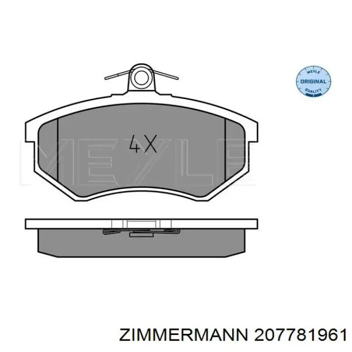 Pastillas de freno delanteras Seat Toledo 1 1L