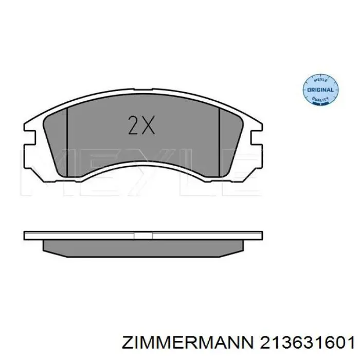 Comprar 213631601 Zimmermann Pastillas delanteras de freno