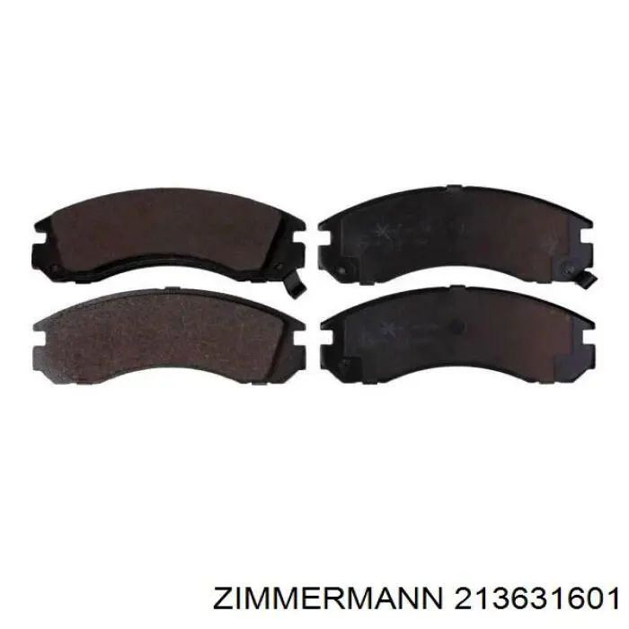 Pastillas freno delanteras Zimmermann 213631601 precio, desde 24,68 EUR