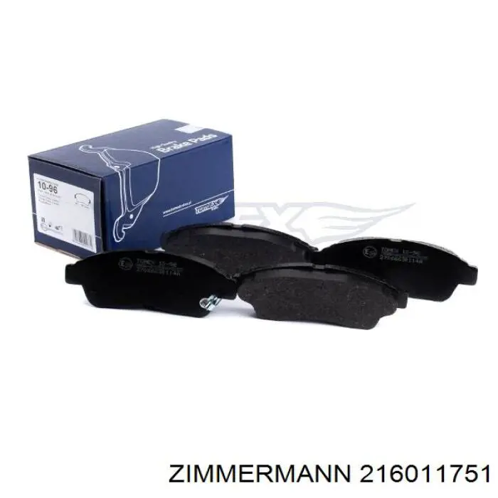 Pastillas freno delanteras Zimmermann 216011751 precio, desde 22,30 EUR