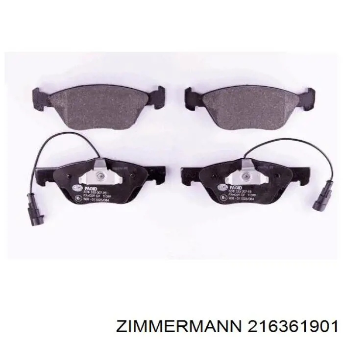 Pastillas de freno delanteras Alfa Romeo 156 932