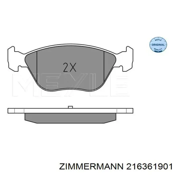 Pastillas de freno delanteras Alfa Romeo 156 932