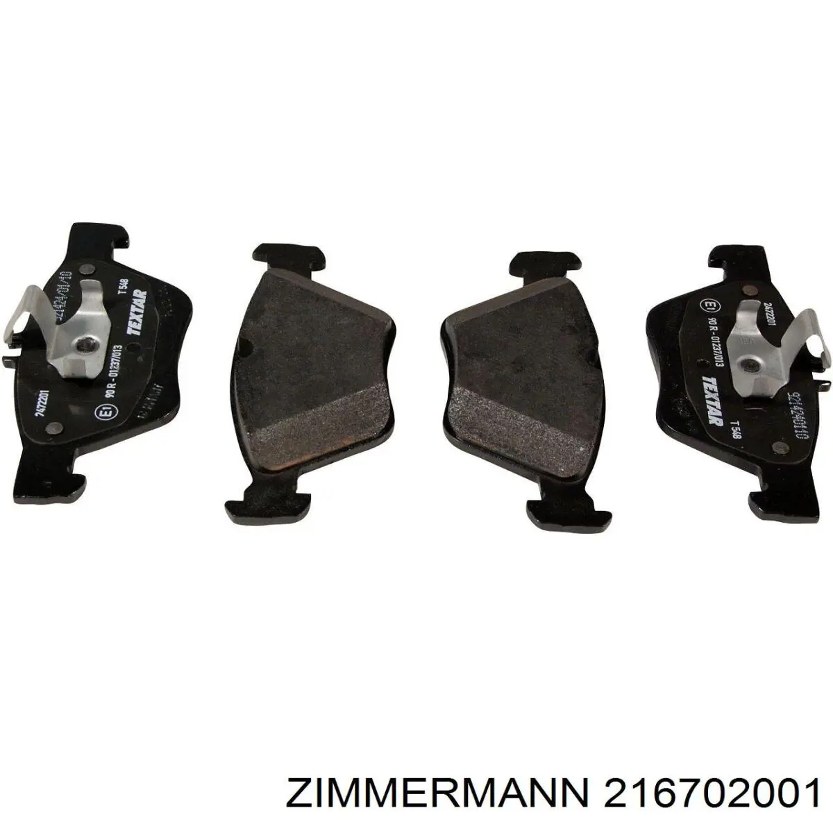 Comprar 216702001 Zimmermann Pastillas delanteras de freno