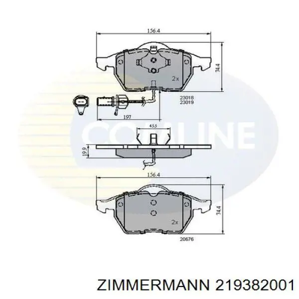 Pastillas de freno delanteras Audi A6 4F2