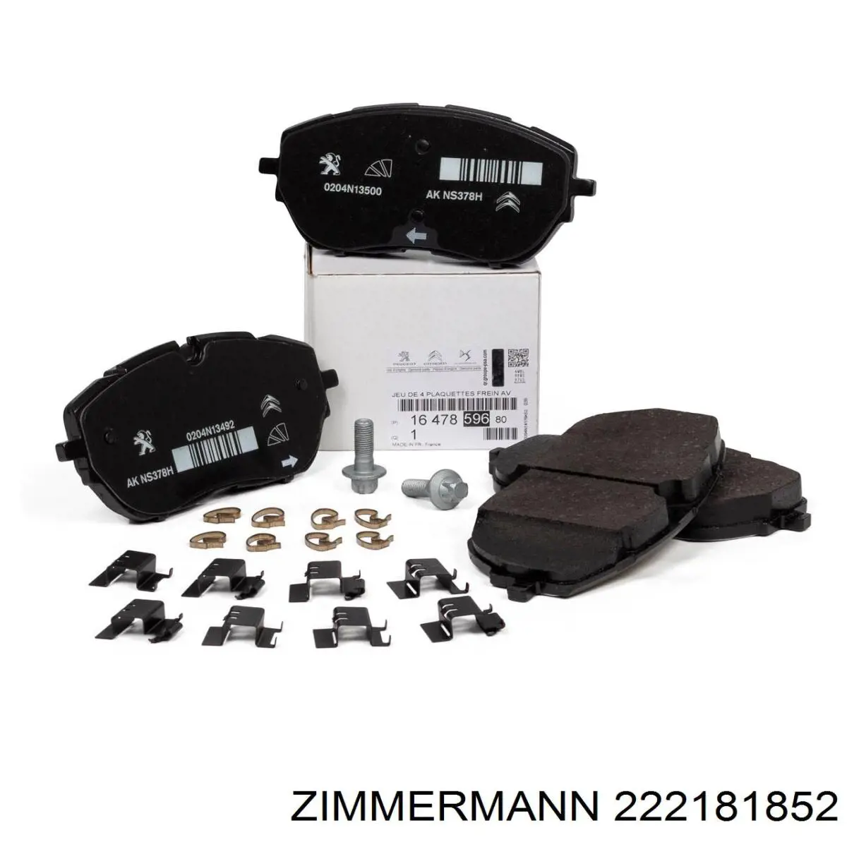 Pastillas freno delanteras Zimmermann 222181852 precio, desde 33,36 EUR