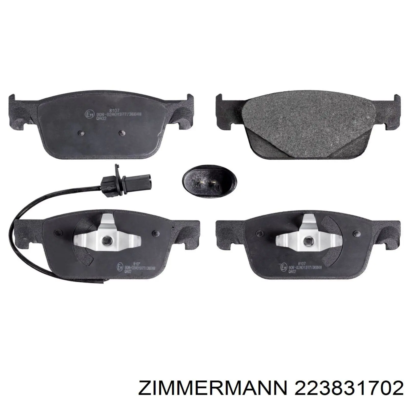 Pastillas freno delanteras Zimmermann 223831702 precio, desde 42,23 EUR