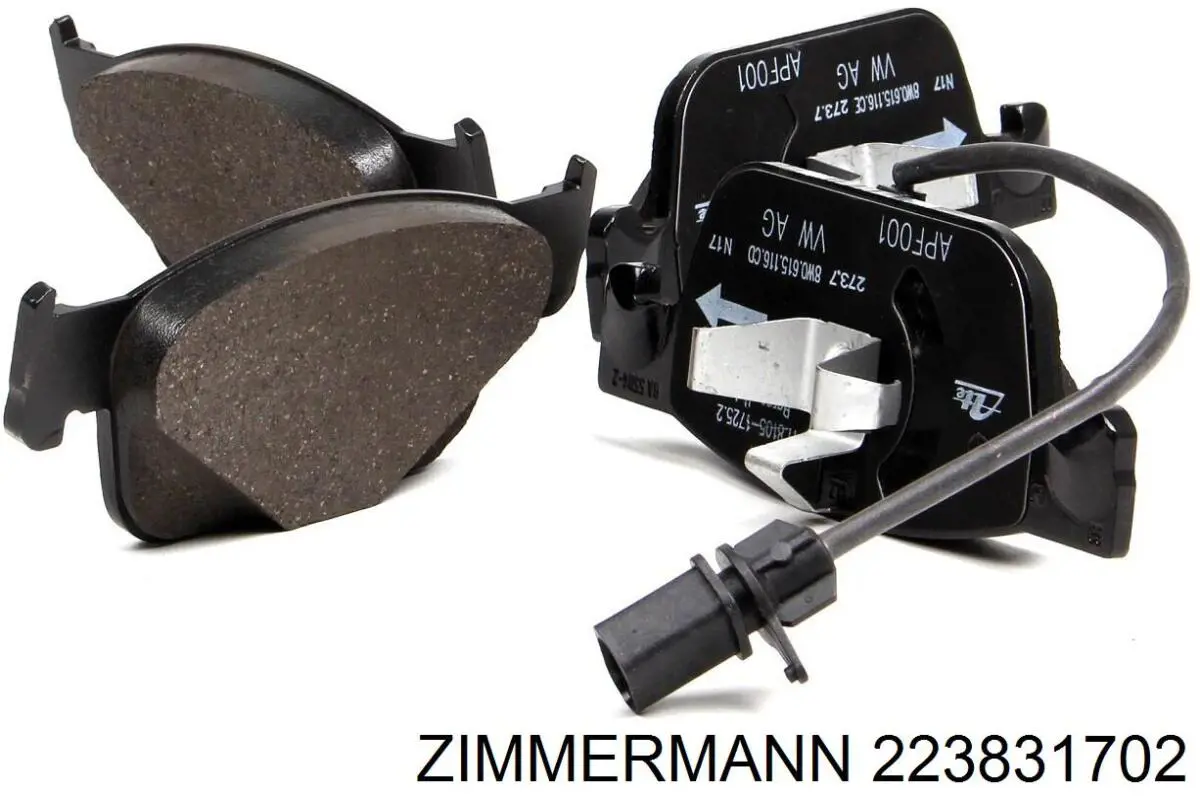 223831702 Zimmermann Pastillas delanteras