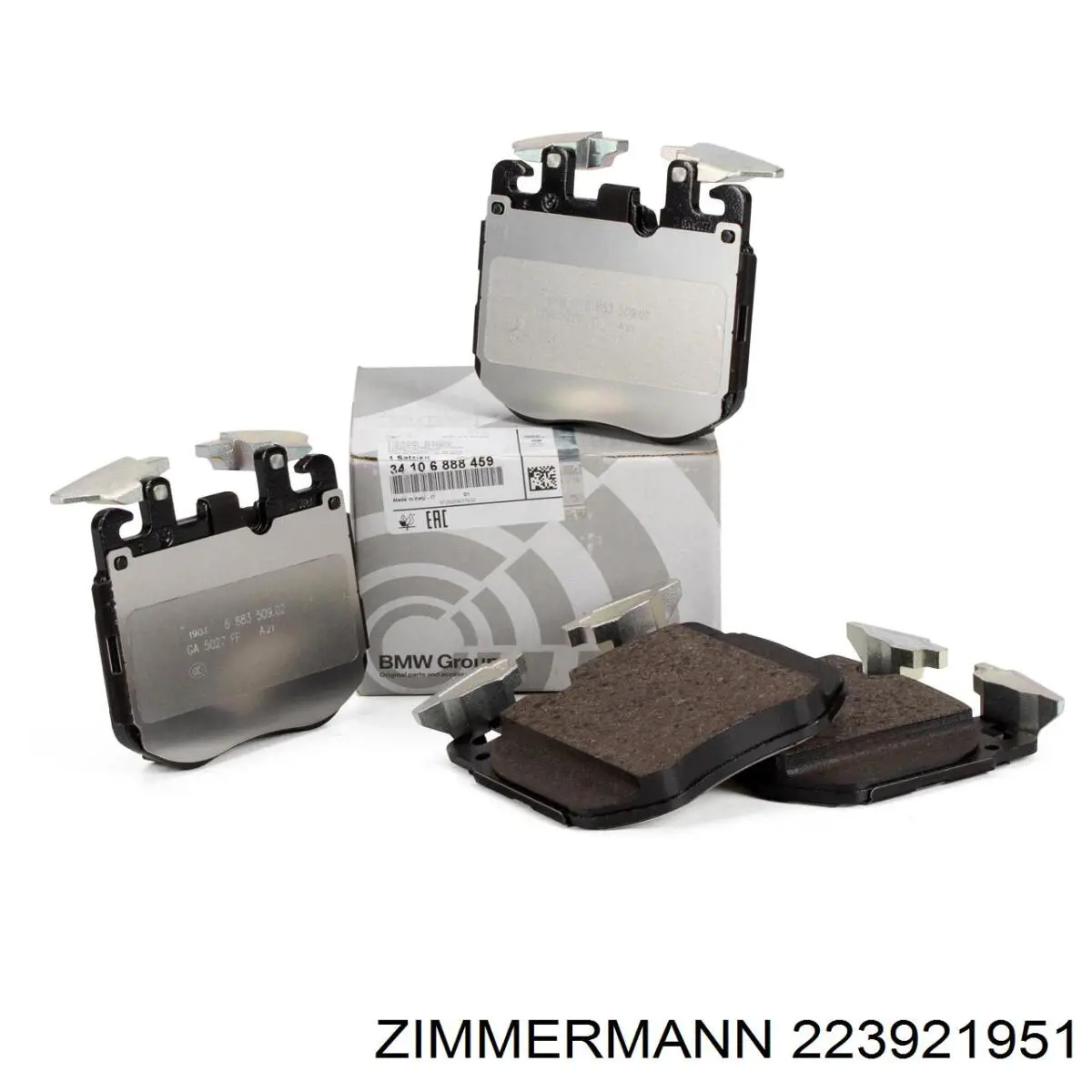 Pastillas freno delanteras Zimmermann 223921951 precio, desde 95,76 EUR