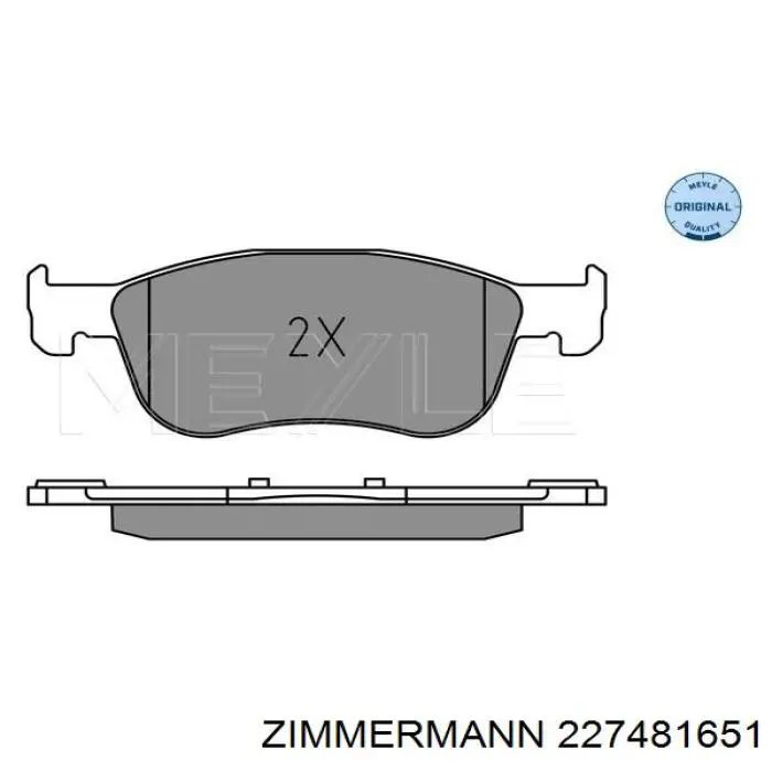 Pastillas de freno 2708406 Ford