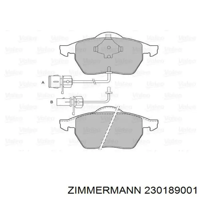 Pastillas de freno delanteras Audi A6 4F2