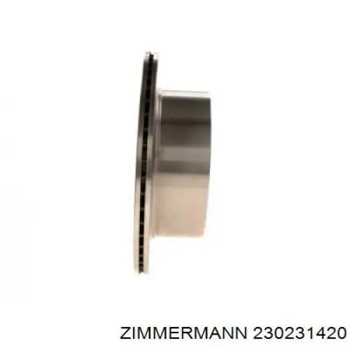 Disco de freno 230231420 Zimmermann
