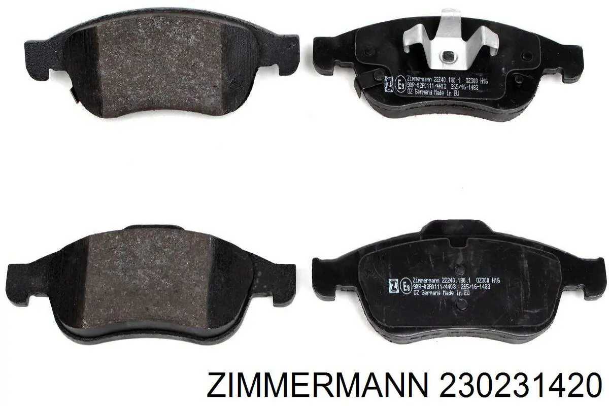 Frenos delanteros Zimmermann 230231420 precio, desde 40,66 EUR