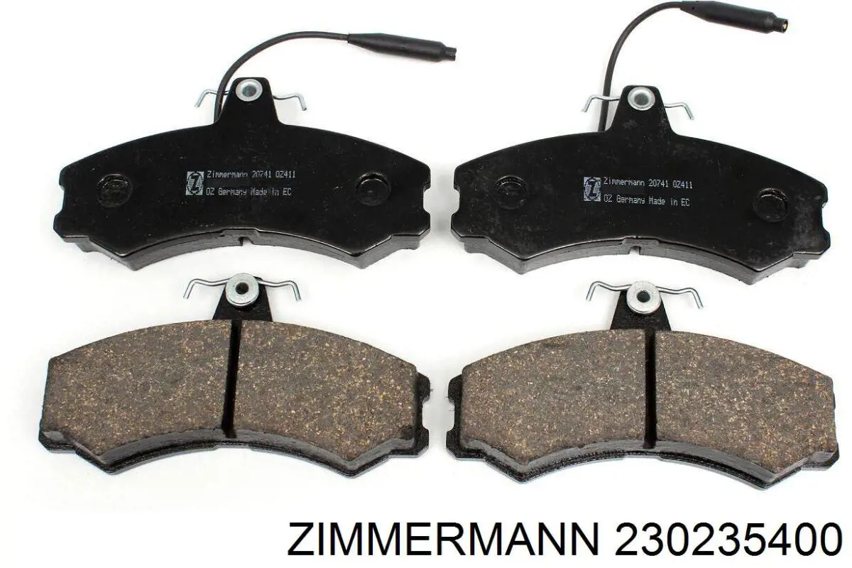 230235400 Zimmermann disco de freno delantero