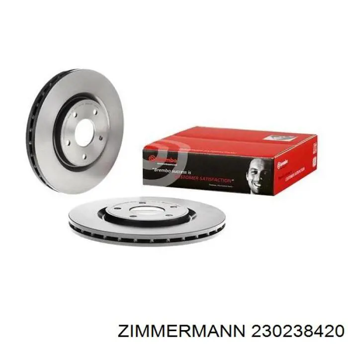 Comprar 230238420 Zimmermann Freno de disco delantero