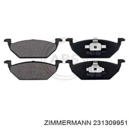 Pastillas de freno delanteras Seat Ibiza 5 KJ1, KJG