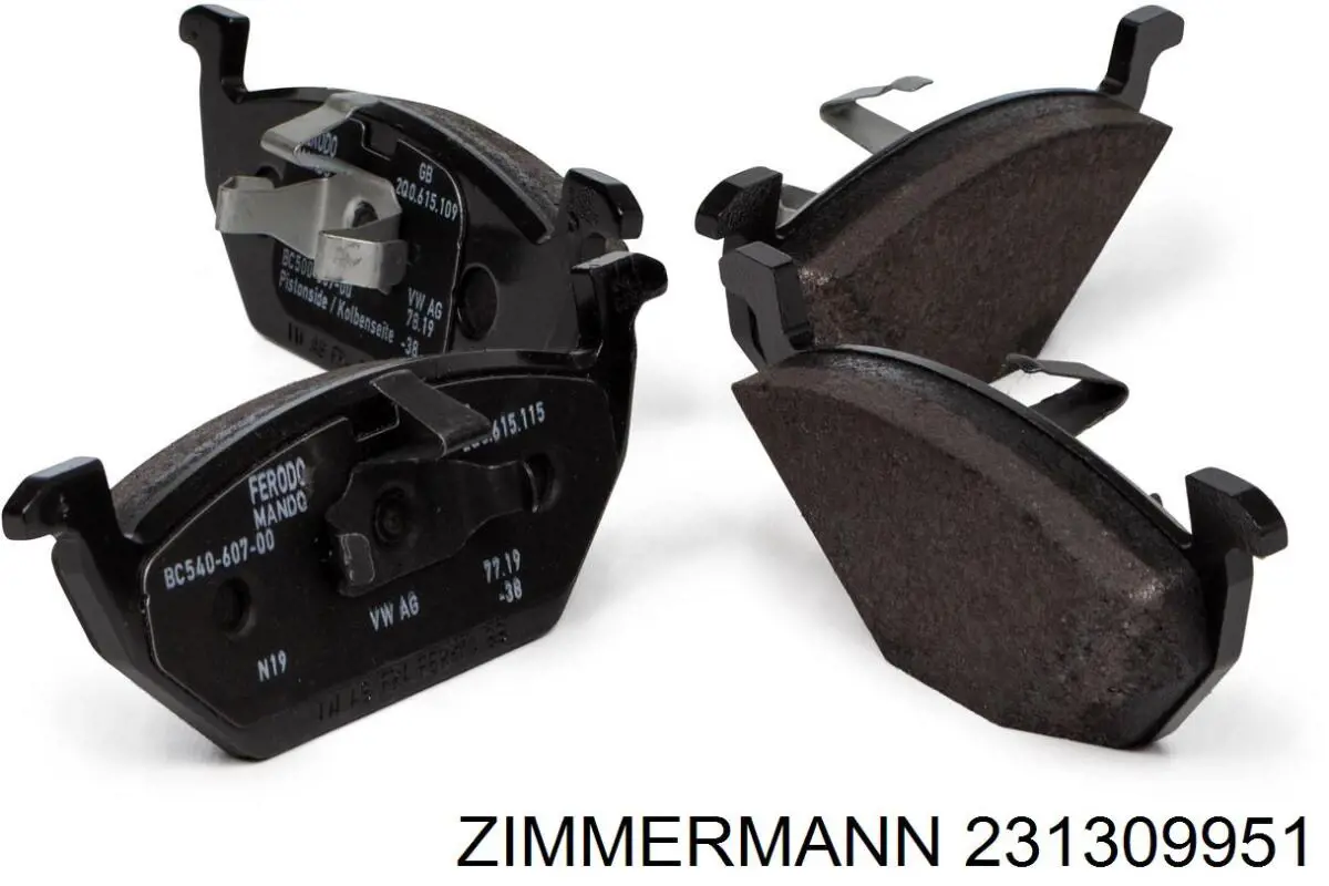 Pastillas de freno delanteras Seat Ibiza 5 KJ1, KJG