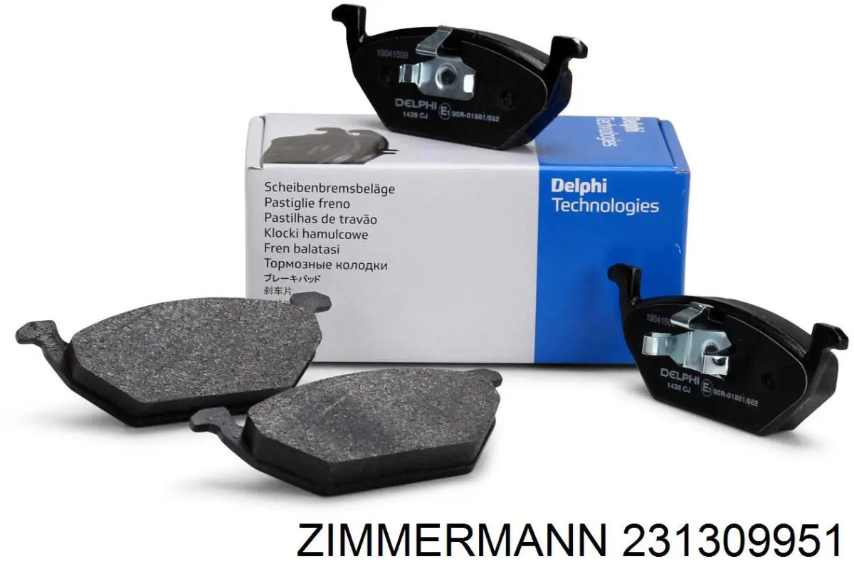 Pastillas de freno delanteras Seat Ibiza 5 KJ1, KJG