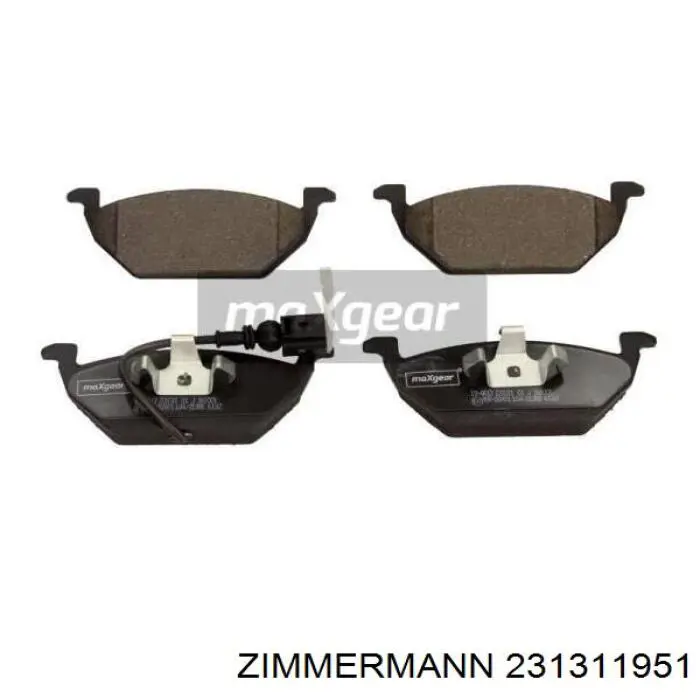 Pastillas freno delanteras Zimmermann 231311951 precio, desde 47,92 EUR