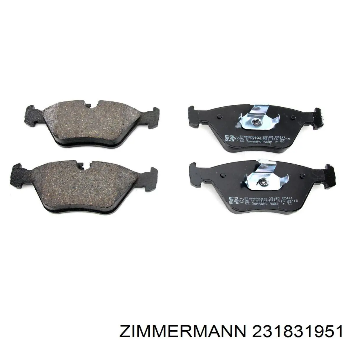 Comprar 231831951 Zimmermann Pastillas delanteras de freno