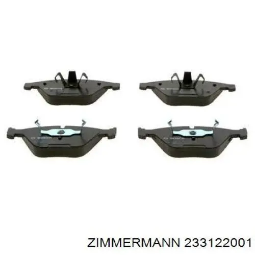 Pastillas de freno delanteras BMW 3 E90