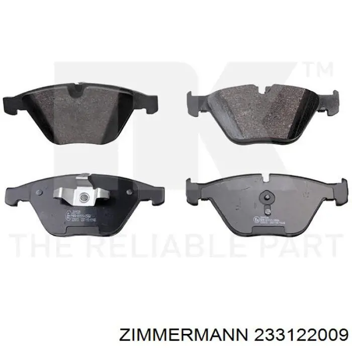 Pastillas de freno delanteras BMW 3 E90