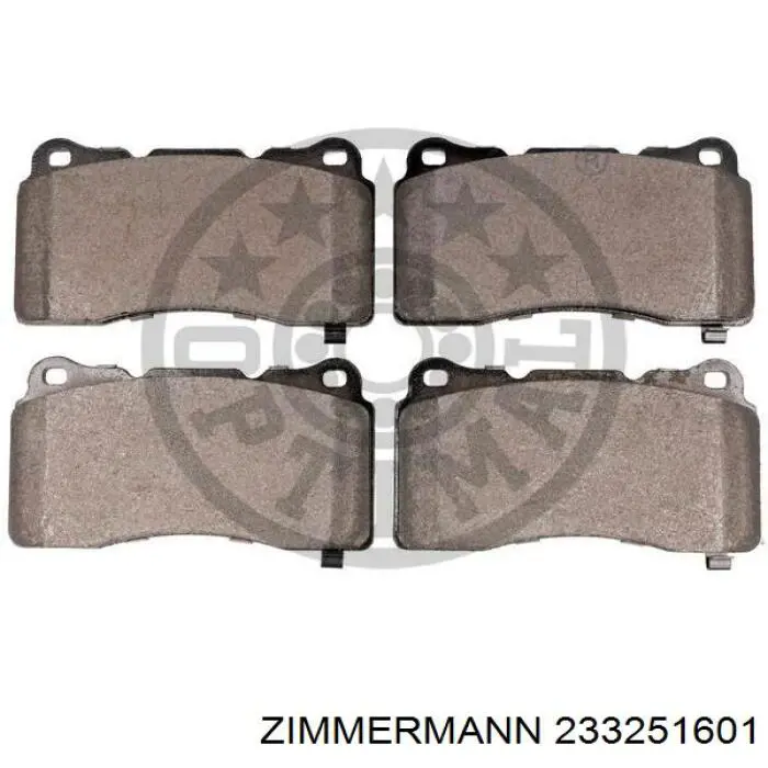 Comprar 233251601 Zimmermann Pastillas delanteras de freno