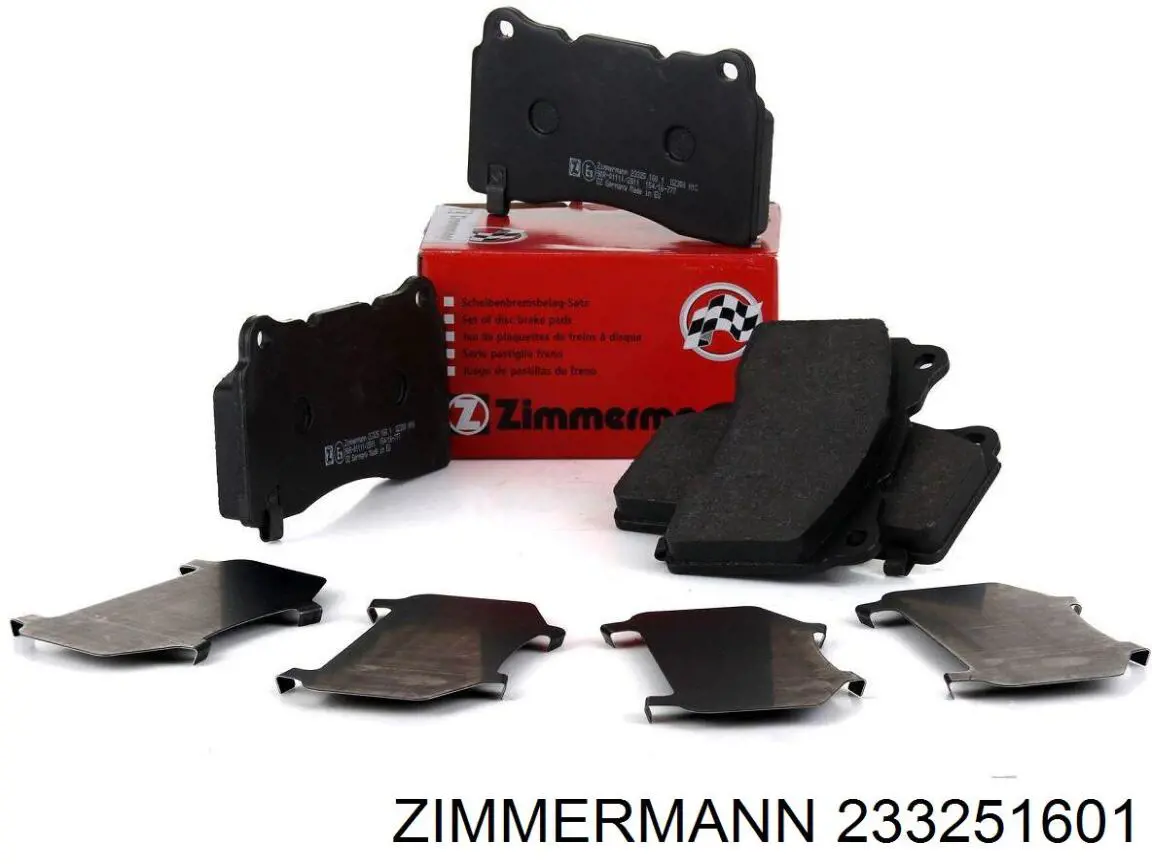233251601 Zimmermann Pastillas delanteras