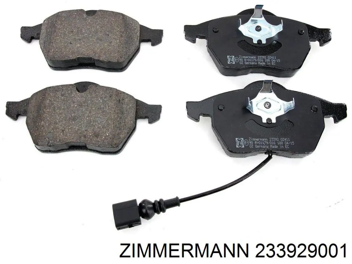 233929001 Zimmermann Pastillas delanteras