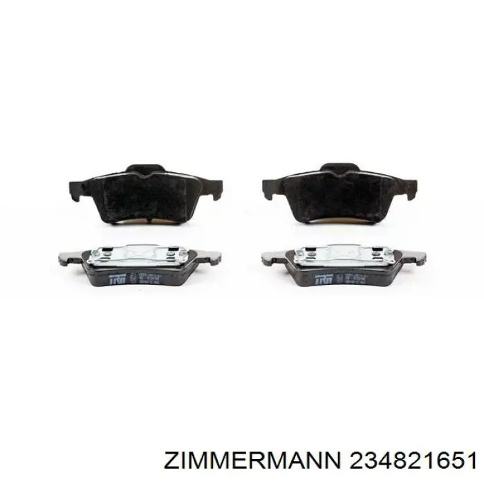 Pastillas de freno traseras Renault Espace 4 JK0