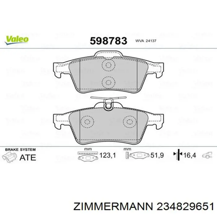 Pastillas de freno traseras Renault Espace 4 JK0