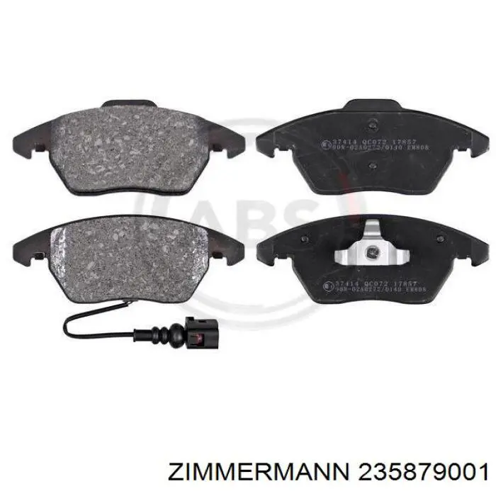 Pastillas de freno delanteras Seat Leon 2 1P1