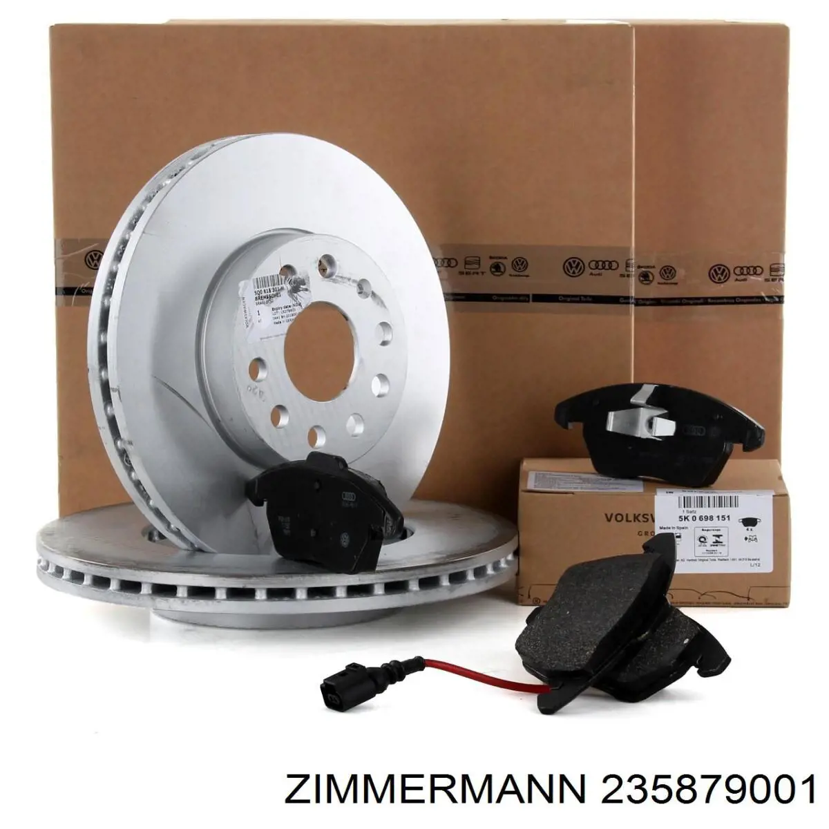 Pastillas de freno delanteras Seat Leon 2 1P1