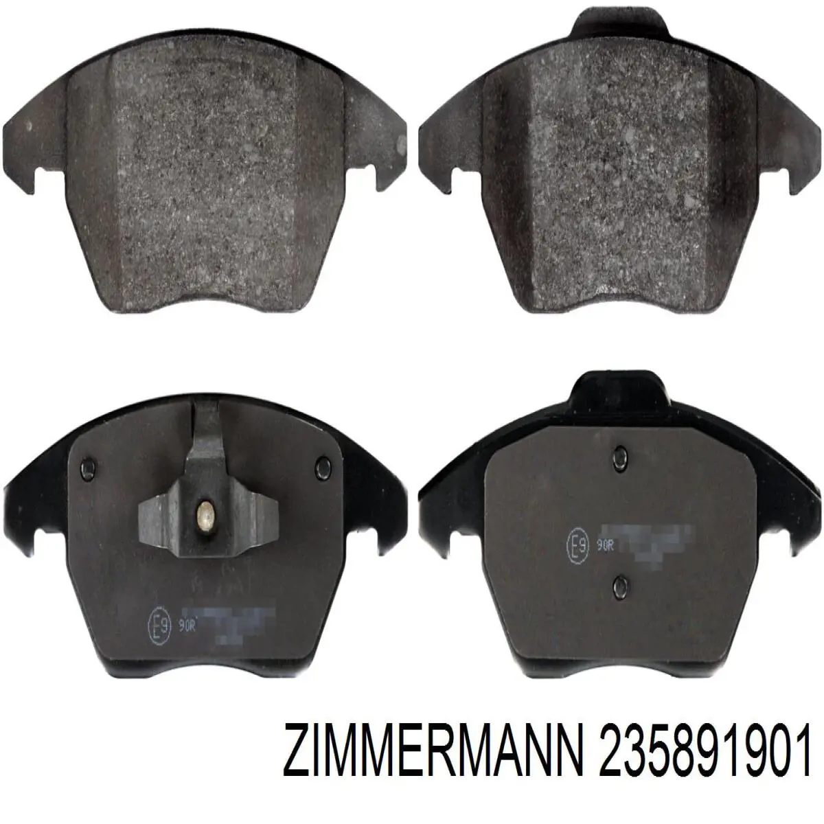 Pastillas freno delanteras Zimmermann 235891901 precio, desde 30,29 EUR